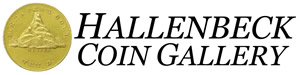 Hallenbeck Coin Gallery Logo
