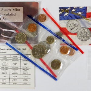 1996 Mint Set with "W" Dime