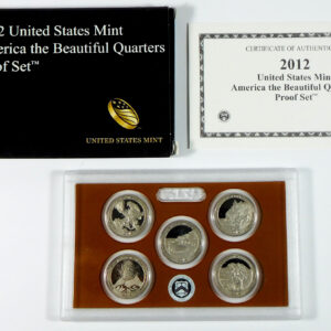 2012 Quarters Proof Set