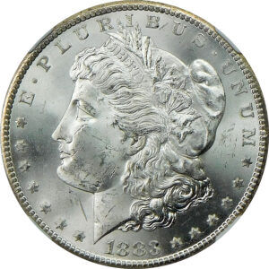 1883-CC Morgan Silver Dollar - NGC MS 63