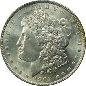 1903 Morgan Silver Dollar - PCGS MS 64