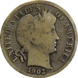 1903-S Barber Dime - Good
