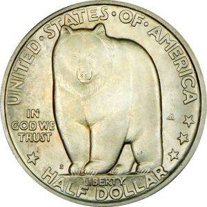 1936-S San Francisco - Oakland Bay Bridge Opening Commemorative Silver Half Dollar - MS 63
