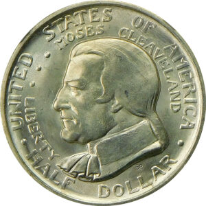 1936 Cleveland Centennial/Great Lakes Exposition Commemorative Silver Half Dollar - NGC MS 64