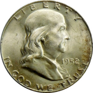 1952-D Franklin Half Dollar - MS 65