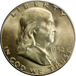 1952-S Franklin Half Dollar - MS 65