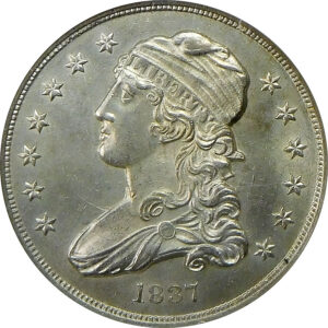 1837 Capped Bust Quarter - NGC MS 64