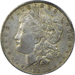 1892 Morgan Silver Dollar - PCGS XF 45
