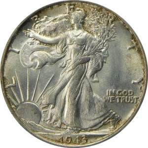 1943 Walking Liberty Half Dollar - NGC MS 64