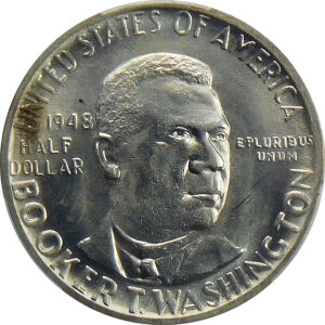 1948 Booker T. Washington Memorial Commemorative Silver Half Dollar - PCGS MS 65