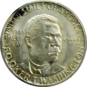 1948-D Booker T. Washington Memorial Commemorative Silver Half Dollar - PCGS MS 66