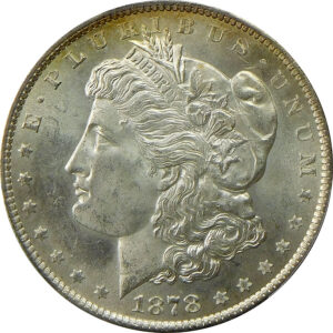 1878 7TF R79 Morgan Silver Dollar - PCGS MS 62