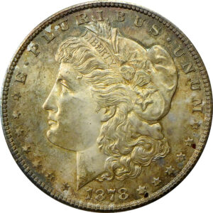 1878-S Morgan Silver Dollar - NGC MS 63 - Old Fatty Holder