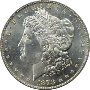 1878-S Morgan Silver Dollar - PCGS MS 64