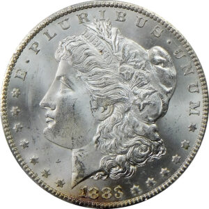 1883-CC Morgan Silver Dollar - PCGS MS 64