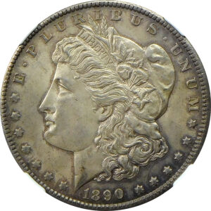 1890-CC Morgan Silver Dollar - NGC MS 64 - CAC