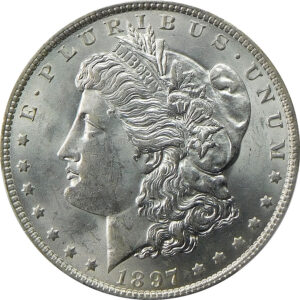 1897-O Morgan Silver Dollar - PCGS MS 61