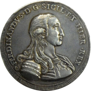 1791-GLCI Sicily (Italian States) Silver 30 Tarì - PCGS XF 45