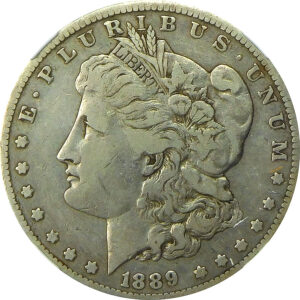 1889-CC Morgan Silver Dollar - NGC F 12