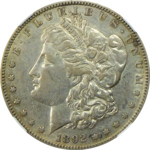 1892-S Morgan Silver Dollar - NGC XF 45