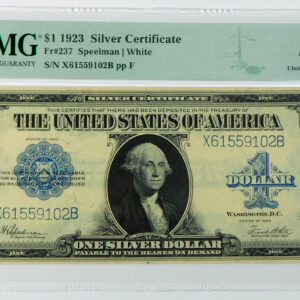 1923 $1 Silver Certificate - Fr#237 - PMG 45 Choice Extremely Fine