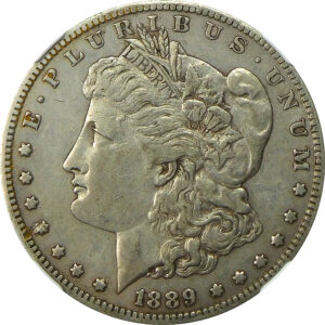 1889-CC Morgan Silver Dollar- NGC XF 40