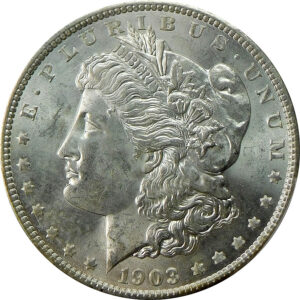 1903-O Morgan Silver Dollar - PCGS MS 63