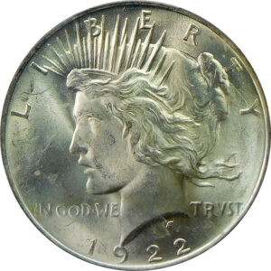 1922 Peace Silver Dollar - PCGS MS 64 #1