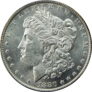 1880-O Morgan Silver Dollar - PCGS MS 62