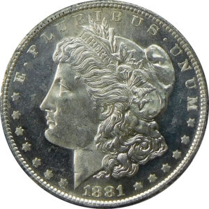 1881-S Morgan Silver Dollar - PCGS MS 63 Proof-Like