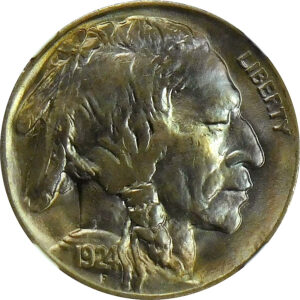 1924 Buffalo Nickel - NGC MS 65