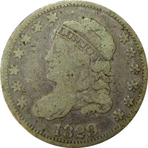 1829 Capped Bust Half Dime - VG
