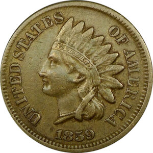 1859 Indian Head Cent - XF