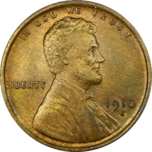 1910-S Lincoln Wheat Cent - MS 64 Brown