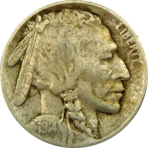 1914-D Buffalo Nickel - VF