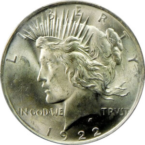 1922 Peace Silver Dollar - PCGS MS 64