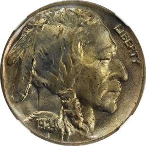 1924 Buffalo Nickel - NGC MS 64