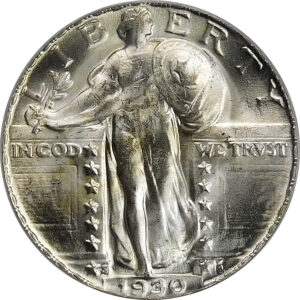 1930-S Standing Liberty Quarter - PCGS MS 66 - CAC