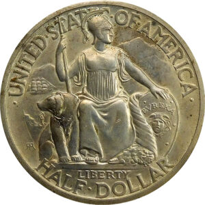 1935-S San Diego, California Pacific International Exposition Commemorative Silver Half Dollar - AU