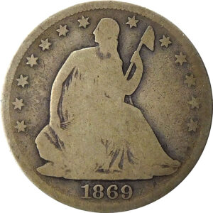 1869-S Seated Liberty Half Dollar - Good