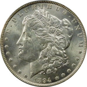 1894-O Morgan Silver Dollar - PCGS MS 62