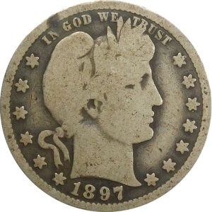 1897-O Barber Quarter - Good