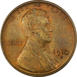 1910-S Lincoln Wheat Cent - MS 62 Brown