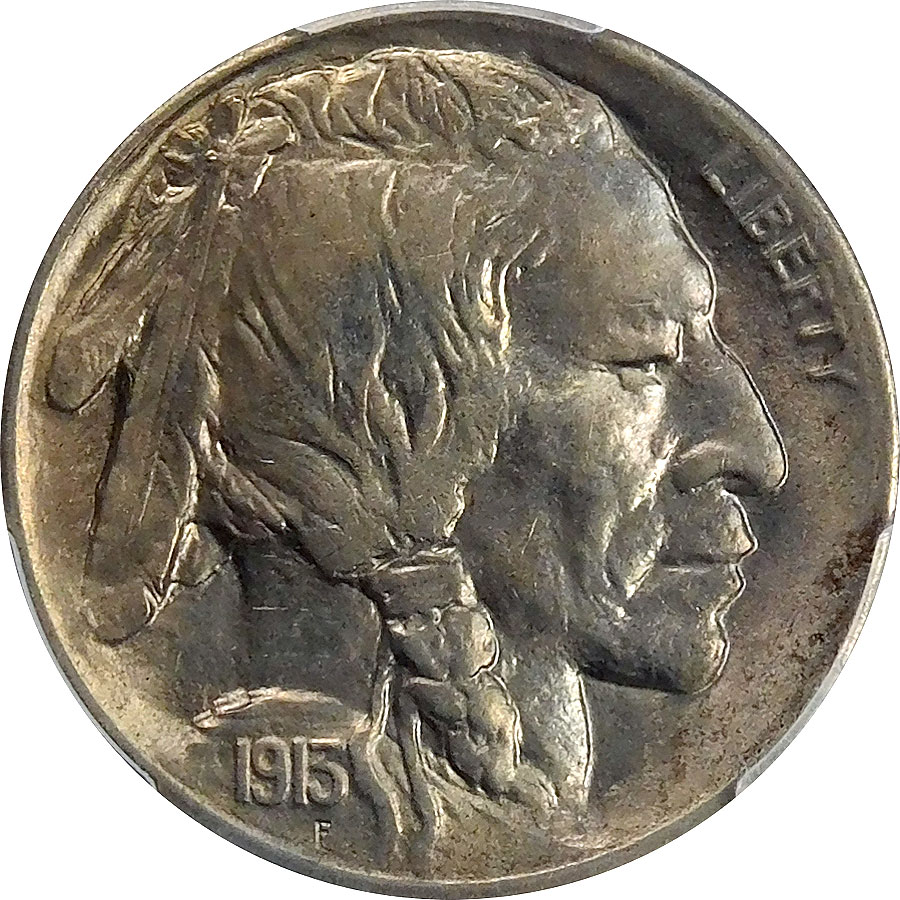 1913-S Ty 1 Buffalo Nickel - PCGS MS 64