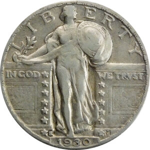 1930-S Standing Liberty Quarter - XF