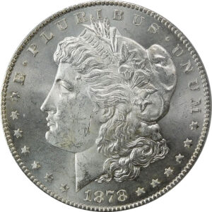 1878-S Morgan Silver Dollar - PCGS MS 64