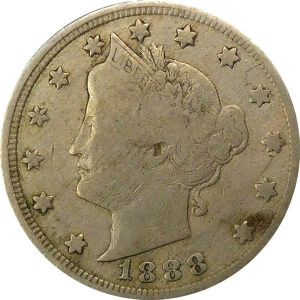 1888 Liberty Head Nickel - Fine
