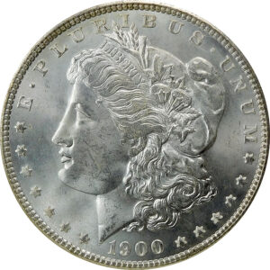1900 Morgan Silver Dollar - PCGS MS 65