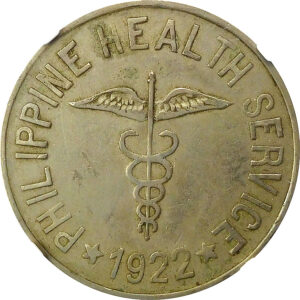 1922PM USA-Philippine Peso - Culion Leper Colony - NGC XF 45