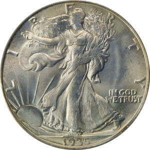 1935-D Walking Liberty Half Dollar - PCGS MS 64